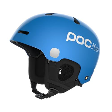 POC POCito Fornix MIPS - Leichter und sicherer Ski- und Snowboardhelm für Kinder mit NFC Chip, Fluorescent Yellow/Green, M-L (55-58cm) im Sale